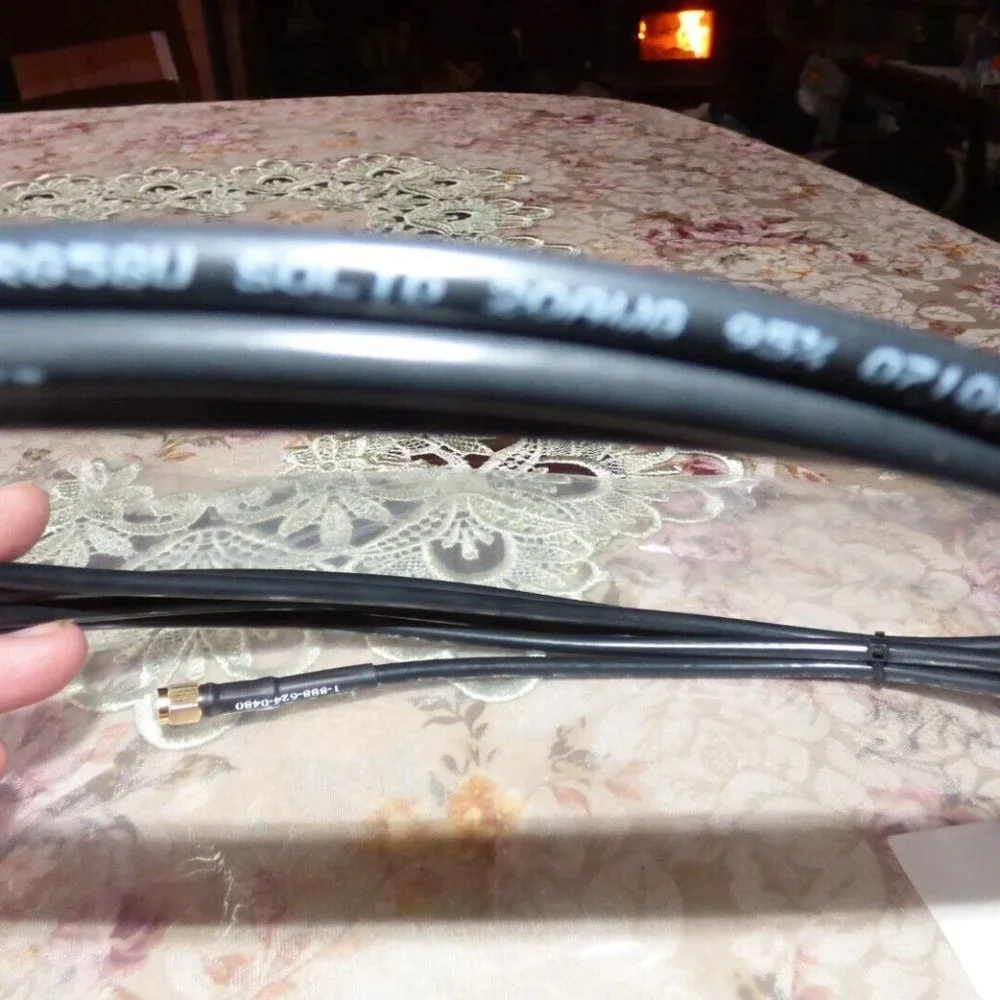 MPD DIGITAL 10 FT COAXIAL CABLE SMA MALE PL259 TO UHF PL259 MALE RG58